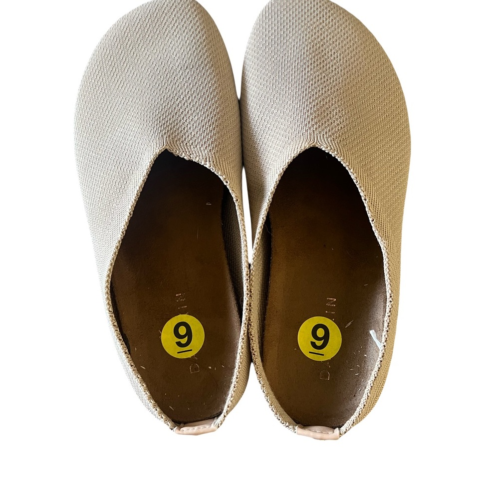 Danskin Beige Slip-On slides womens mules size 9